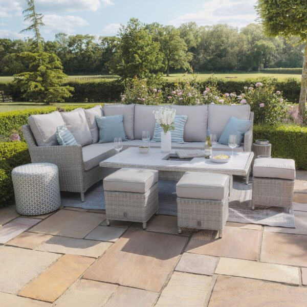 Oxford Rattan Corner Dining Set